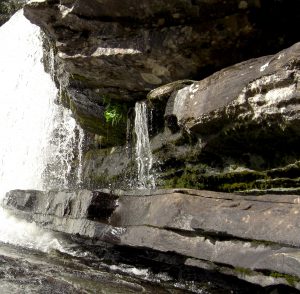 Vilda forsar och vattenfall sedan urminnes tider i Hotagsbygden. Foto Maria Grelsson