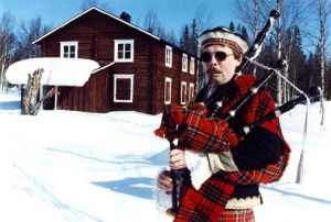 Villa Skottland i Gunnarvattnet. Foto Hotagenkortet